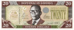Liberia/Liberia 20 DOLLARS 2004 Recto