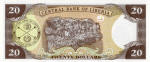 Liberia/Liberia 20 DOLLARS 2009 Verso