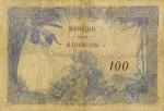 La Réunion/Reunion 100 FRANCS 1926 Verso