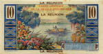 La Réunion/Reunion 10 FRANCS 1947 Verso