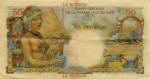 La Réunion/Reunion 50 FRANCS 1947 Verso