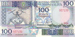 Somalie/Somalia 100 SHILLINGS 1989 Recto