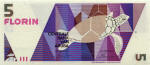 Aruba/Aruba 5 FLORIN 1990 Recto