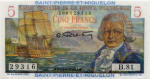 St Pierre et Miquelon/St Pierre and Miquelon 5 FRANCS 1950 Recto