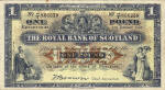 Ecosse/Scotland 1 POUND 1947 Recto