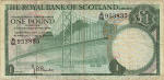 Ecosse/Scotland 1 POUND 1970 Recto