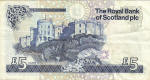 Ecosse/Scotland 5 POUND 1988 Verso
