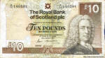 Ecosse/Scotland 10 POUNDS 1987 Recto