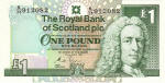 Ecosse/Scotland 5 POUND 1991 Recto