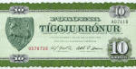 Féroé (îles)/Faeroe islands 10 KRONUR 1949 Recto