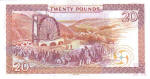Man (Ile de)/Man (Isle of) 20 POUNDS 1983 Verso