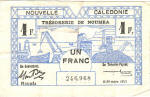 Nouvelle Calédonie/New Caledonia 5 FRANCS 1943 Recto